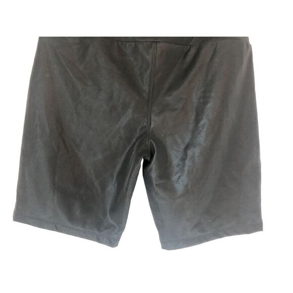 5/$25 SALE Brand New Boom Boom Jeans BBJ Black Biker High Rise Shorts Large - Picture 8 of 17